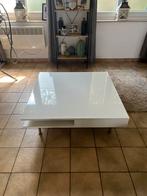 Table basse blanche, Comme neuf, Enlèvement