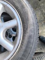 5 Peugot velgen + band, Ophalen, Gebruikt