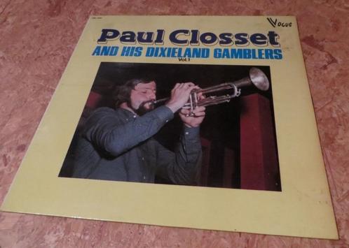 LP VINYL - Paul Closset And His Dixieland Gamblers 1978, Cd's en Dvd's, Vinyl | Jazz en Blues, Gebruikt, Blues, 1960 tot 1980