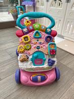 Loopwagen baby walker vtech Nederlandstalig, Kinderen en Baby's, Ophalen, Gebruikt, 6 maanden tot 2 jaar