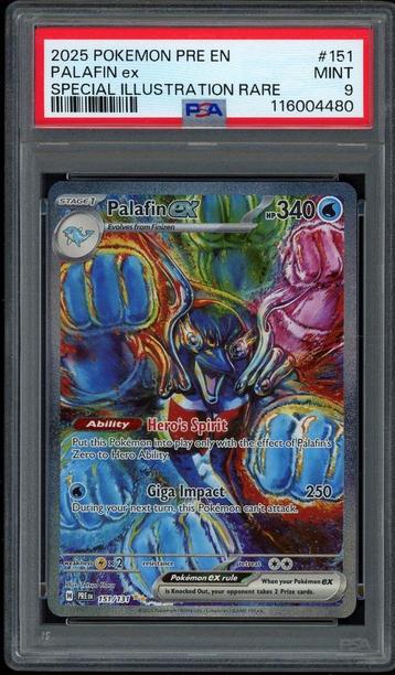 Palafin ex [Special Illustration Rare] PSA 9 - 151/131 - S&V beschikbaar voor biedingen