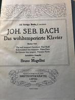 Studieboek voor piano J.S.Bach, Gelezen, J.S.Bach, Instrument, Ophalen of Verzenden