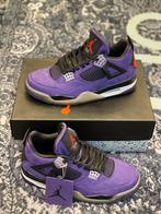 Nike air Jordan 4 X Travis scott purple retro, Kleding | Heren, Nieuw, Ophalen of Verzenden