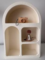 Kastje met vakjes in japandi stijl, Enlèvement, Comme neuf