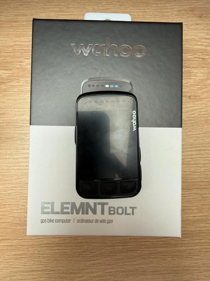 Wahoo ELEMNT BOLT V2, Fietsen en Brommers, Fietsaccessoires | Fietscomputers, Zo goed als nieuw, Ophalen of Verzenden