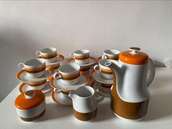 Service à cafe vintage Schonwald, Antiek en Kunst, Antiek | Servies compleet, Ophalen of Verzenden
