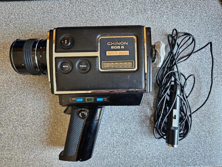 Caméra Super 8 Chinon 805 S, Audio, Tv en Foto, Videocamera's Analoog, Camera, 8mm, Ophalen of Verzenden