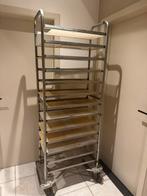 Inox rol rek, Ophalen, Gebruikt