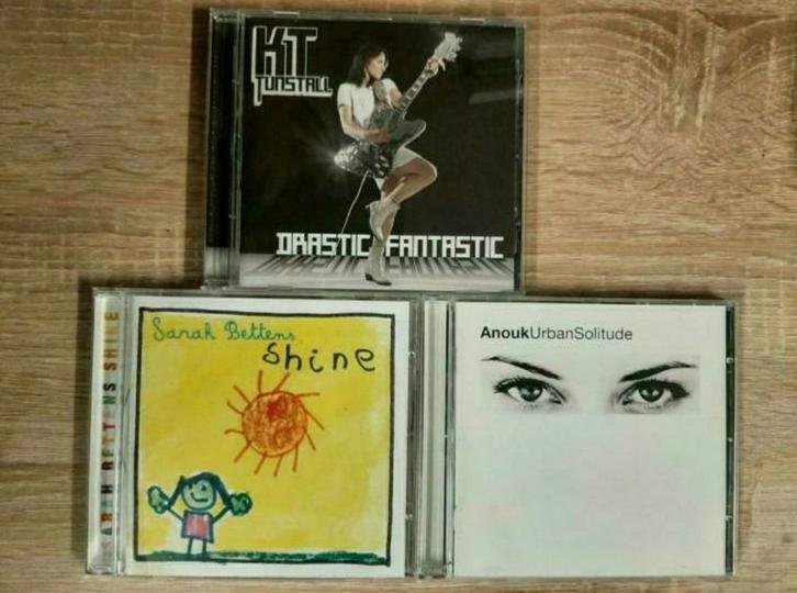 CD KT Tunstall, Bettens, Anouk, Cd's en Dvd's, Cd's | Dance en House, Zo goed als nieuw, Ophalen of Verzenden