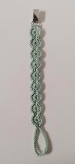 Gehaakte fopspeenkoord met metalen clips. Nieuw., Enlèvement ou Envoi, Neuf