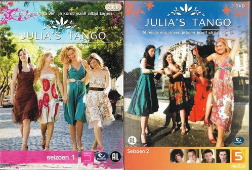 Julia's Tango - Seizoen 1 & 2- Complete serie, Cd's en Dvd's, Dvd's | Nederlandstalig, Zo goed als nieuw, Drama, Boxset, Alle leeftijden
