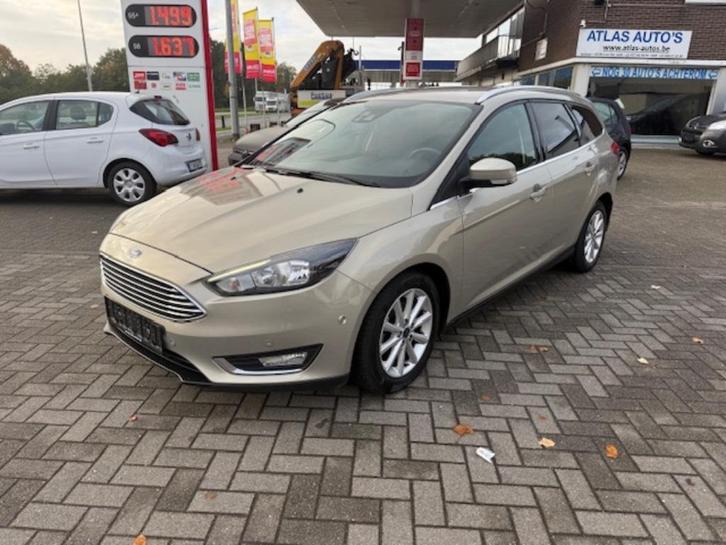 Ford Focus Diesel Titanium Station! Airco Nav! 121 DKM!, Auto's, Ford, Bedrijf, Te koop, Focus, Airbags, Airconditioning, Bluetooth