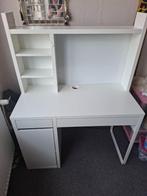 IKEA Micke bureau met opbouw + bureaustoel, Huis en Inrichting, Bureaus, Ophalen, In hoogte verstelbaar, Gebruikt, Bureau