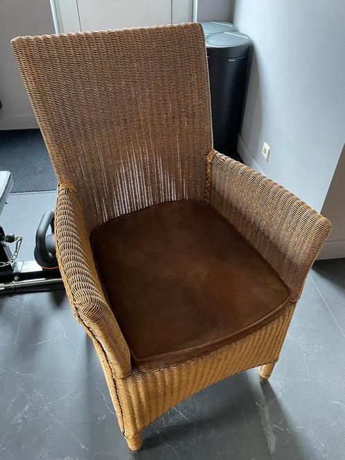 Loom eetkamerstoelen, Huis en Inrichting, Stoelen, Gebruikt, Ophalen