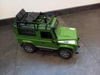 Bruder land rover met hond, Ophalen