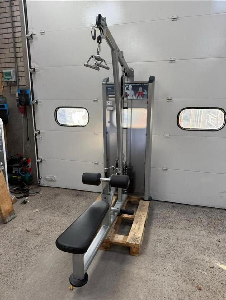 Impulse Lat pulldown / Row / 2 in 1 machine, Sport en Fitness, Fitnessmaterialen, Gebruikt, Overige typen, Armen, Benen, Borst