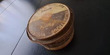 Ancienne boîte en fer blanc et cire, Enlèvement ou Envoi, Utilisé