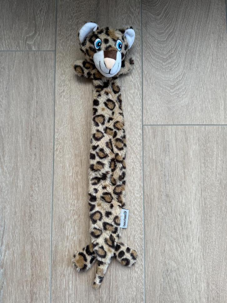 Hondenspeelgoed: Luipaardknuffel (Beeztees), Dieren en Toebehoren, Hondenspeelgoed, Zo goed als nieuw, Piepspeelgoed, Ophalen of Verzenden