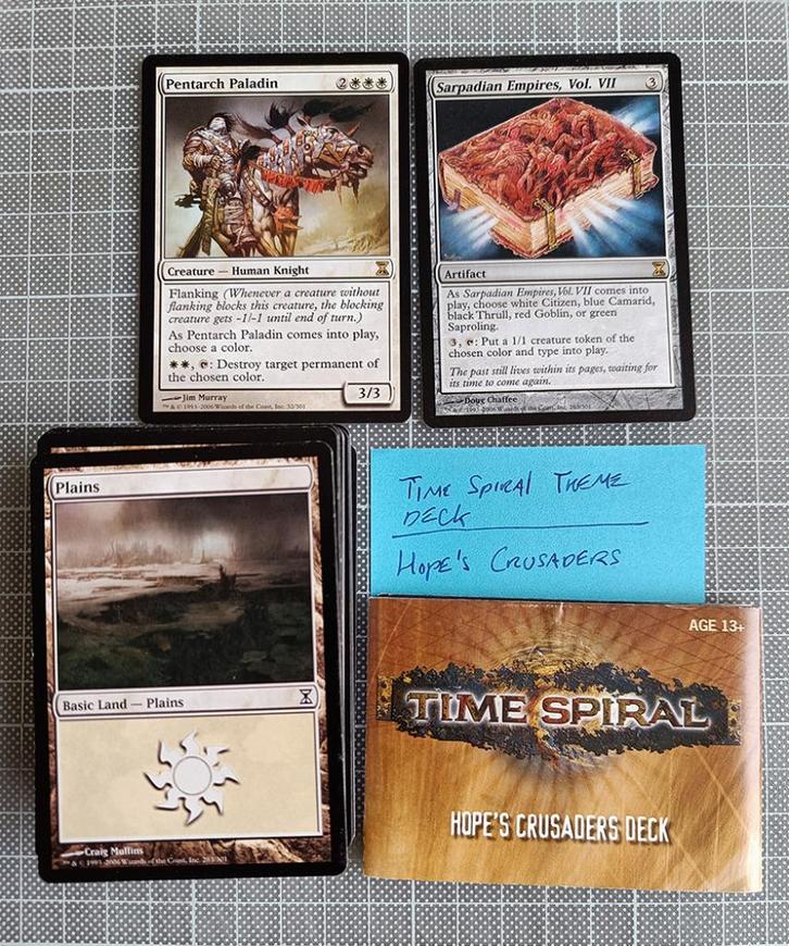 Magic the Gathering: Hope’s Crusaders, Hobby en Vrije tijd, Verzamelkaartspellen | Magic the Gathering, Gebruikt, Speeldeck, Ophalen of Verzenden