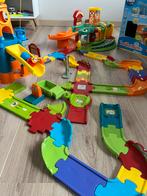 Toet toet vtech bouwkraan en garage, Ophalen of Verzenden, Gebruikt
