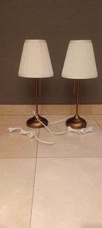 2x ÅRSTID Tafellamp, messing/wit, Neuf, Synthétique, Enlèvement, Tijdloos