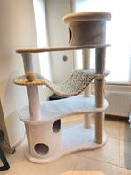 Stabiele krabpaal met hangmat en en holletjes, Dieren en Toebehoren, Ophalen, Zo goed als nieuw, Krabpaal