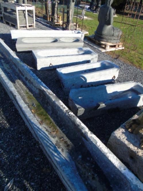 Arduin blauwe stenen trog of trog, plantenbak, ruime keuze!, Tuin en Terras, Bloembakken en Plantenbakken, Gebruikt, Steen, Binnen