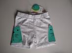 Nieuw witte short 'poes' van Colorinas maat 80, Kinderen en Baby's, Babykleding | Maat 80, Broekje, Meisje, Ophalen of Verzenden