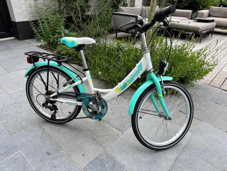 Prestige Cosmos 20″ meisjesfiets, Fietsen en Brommers, Fietsen | Meisjes, Gebruikt, 20 inch, Handrem, Versnellingen, Ophalen
