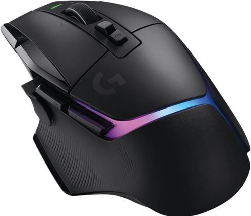 Logitech G G502 X Plus Lightspeed draadloos, Computers en Software, Muizen, Zo goed als nieuw, Muis, Rechtshandig, Draadloos, Gaming muis