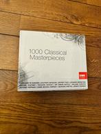 1000 chefs-d'œuvre classiques (61 CD), Enlèvement ou Envoi, Neuf, dans son emballage, Musique de chambre, Coffret