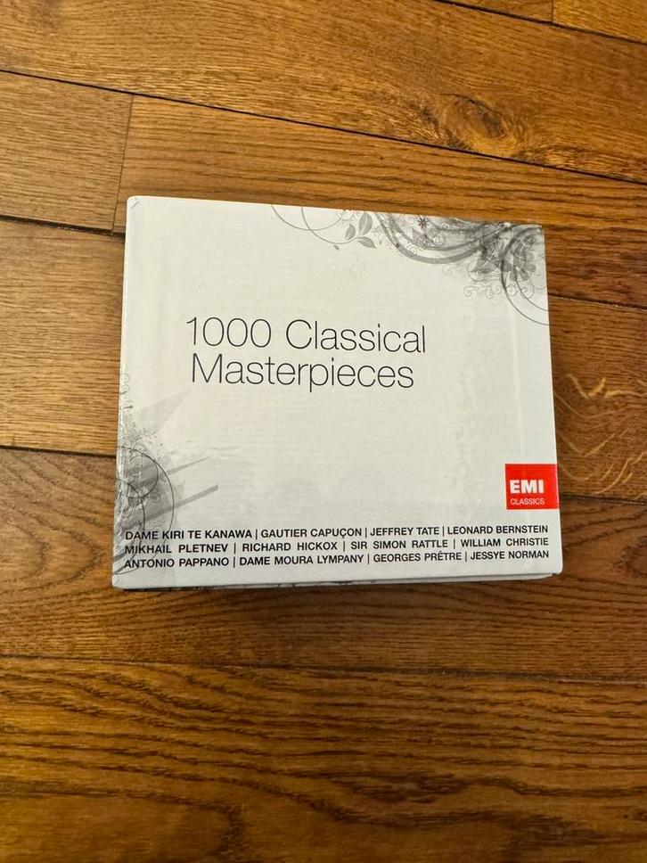 1000 chefs-d'œuvre classiques (61 CD), CD & DVD, CD | Classique, Neuf, dans son emballage, Musique de chambre, Coffret, Enlèvement ou Envoi