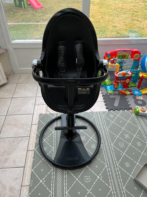 Fresco bloom design kinderstoel midnight black, Kinderen en Baby's, Kinderstoelen, Zo goed als nieuw, Ophalen