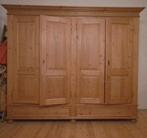 MOOIE HOUTEN KLEERKAST, Maison & Meubles, Armoires | Penderies & Garde-robes, 200 cm ou plus, Comme neuf, Landelijk, Enlèvement