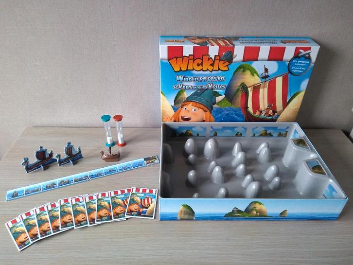 ✪ Gezelschapsspel Wickie wind in de zeilen, Hobby en Vrije tijd, Gezelschapsspellen | Bordspellen, Zo goed als nieuw, Ophalen of Verzenden