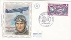 1e dag postzegel+omslag 1972- Hélène Boucher -vliegtuigpilot, Ophalen of Verzenden