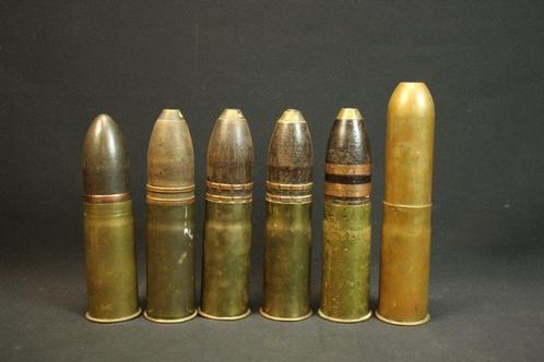 WO1 37mm pompom patroon LEEG, Collections, Objets militaires | Général, Enlèvement ou Envoi