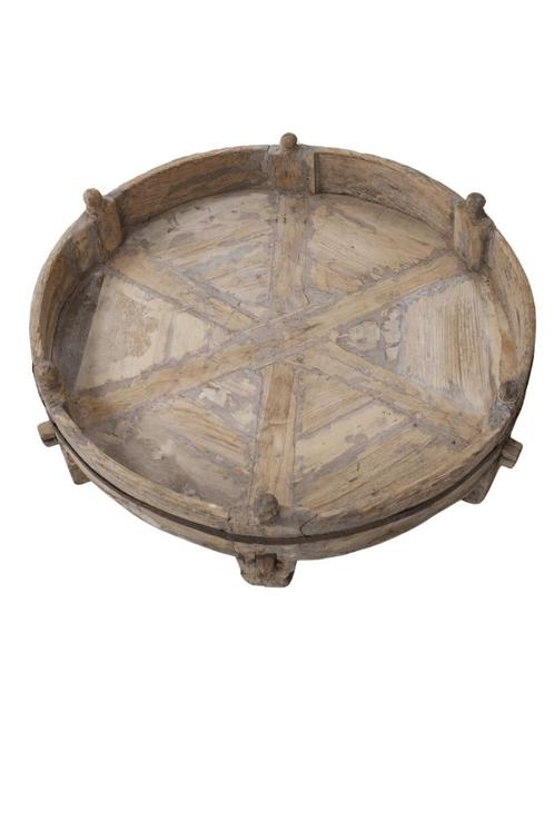 mooie grote schaal (chaki tafel) 70 cm doorsnede, Huis en Inrichting, Woonaccessoires | Overige, Nieuw, Ophalen of Verzenden