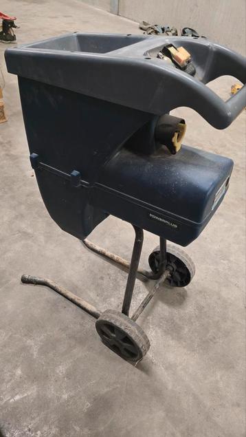 Broyeur de branches de jardin Powerplus Silent IPX4, Enlèvement ou Envoi, Utilisé