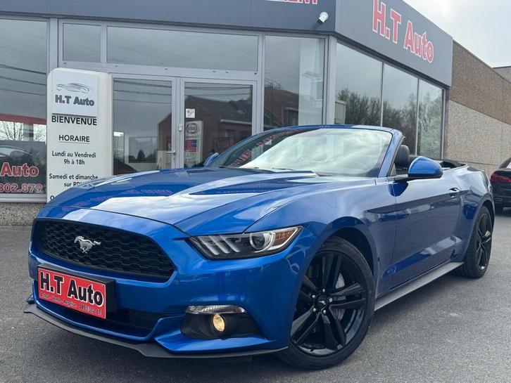 Ford Mustang Cabriolet/2.3 EcoBoost/Etat Neuf/Garantie 1 An, Autos, Ford, Entreprise, Achat, Mustang, Caméra de recul, Airbags