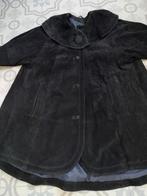 Daim/leder jas, Ophalen of Verzenden, Maat 38/40 (M), Zwart