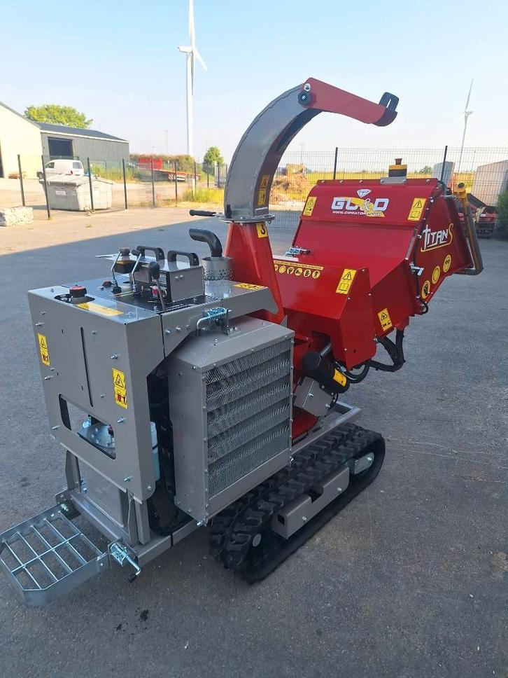 broyeur de branches GL&D SUPER TITAN Diesel, Jardin & Terrasse, Déchiqueteurs, Neuf, Électrique, Enlèvement