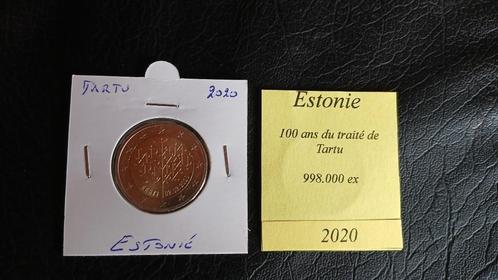 2 € commémorative Estonie 2020 "100 ans de Tartu", Postzegels en Munten, Munten | Europa | Euromunten, Losse munt, 2 euro, Estland