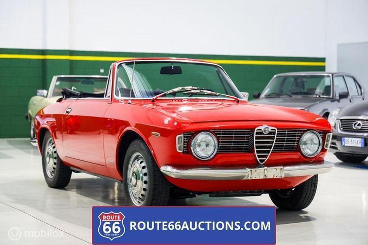 Alfa Romeo Giulia GTC | 1965 | Route 66 Auctions, Auto's, Oldtimers, Bedrijf, Te koop, Alfa Romeo, Benzine, Overige carrosserie