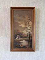 schilderij landschap, Antiek en Kunst, Kunst | Schilderijen | Klassiek, Ophalen