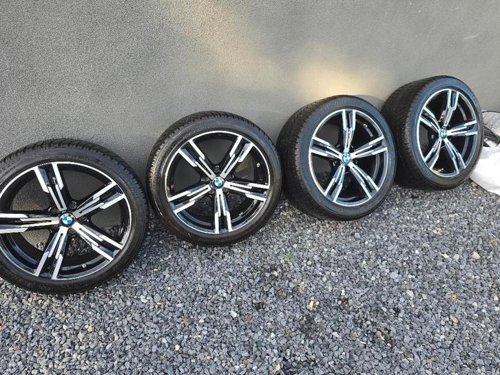 Jantes 18 P, BMW Série 3 ,4,PACK M,pneus hiver!, Autos : Pièces & Accessoires, Pneus & Jantes, Jante(s), Pneus hiver, 18 pouces
