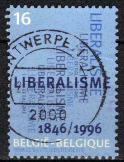 Belgie 1996 - Yvert 2627 /OBP 2628 - Liberale partij (ST), Postzegels en Munten, Postzegels | Europa | België, Gestempeld, Gestempeld