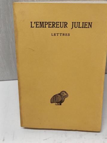L'empereur Julien lettres beschikbaar voor biedingen