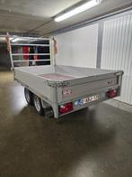 Aanhangwagen geremd dubbelas (remorque), Auto diversen, Aanhangers en Bagagewagens, Ophalen, Zo goed als nieuw