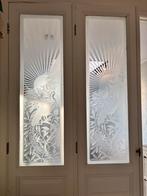 Klassieke dubbele deur, Doe-het-zelf en Bouw, Deuren en Vliegenramen, Ophalen, Gebruikt, Binnendeur, Vouwdeur